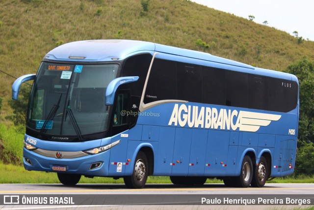 Viação Águia Branca 14015 na cidade de Barra do Piraí, Rio de Janeiro, Brasil, por Paulo Henrique Pereira Borges. ID da foto: 11730866.