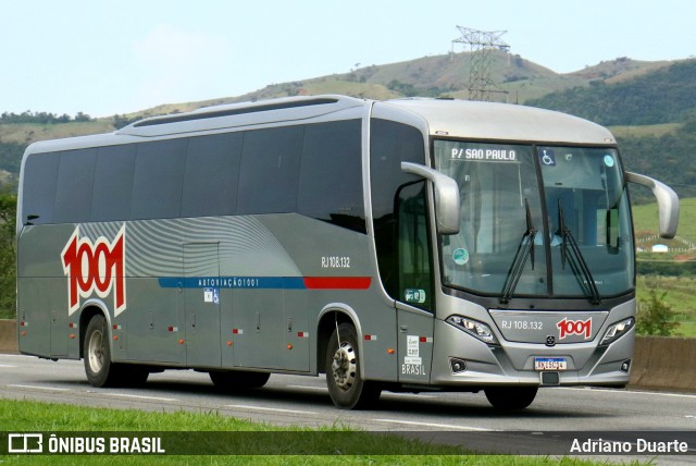 Auto Viação 1001 RJ 108.132 na cidade de Roseira, São Paulo, Brasil, por Adriano Duarte. Número da foto: #11729181.