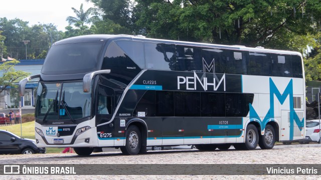 Empresa de Ônibus Nossa Senhora da Penha 61275 na cidade de Joinville, Santa Catarina, Brasil, por Vinicius Petris. ID da foto: 11728808.