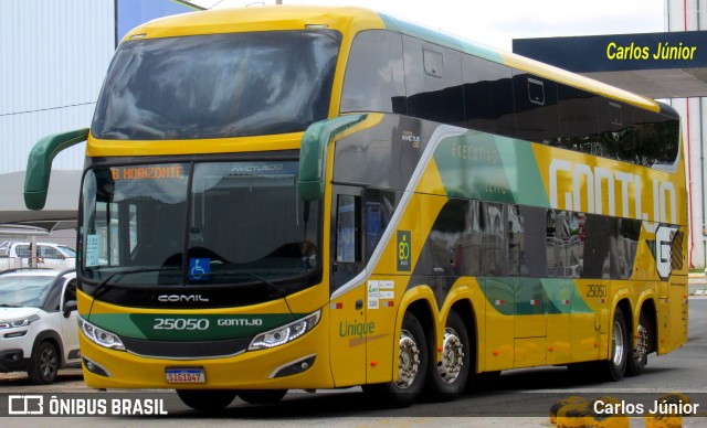 Empresa Gontijo de Transportes 25050 na cidade de Goiânia, Goiás, Brasil, por Carlos Júnior. ID da foto: 11730405.