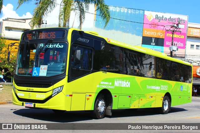 Viação Pendotiba 2.1.052 na cidade de Niterói, Rio de Janeiro, Brasil, por Paulo Henrique Pereira Borges. Número da foto: #11730793.