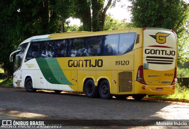 Empresa Gontijo de Transportes 19120 na cidade de Cubatão, São Paulo, Brasil, por Moiséis Inácio. ID da foto: 11731585.