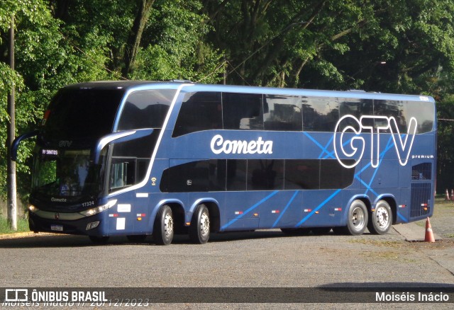 Viação Cometa 17324 na cidade de Cubatão, São Paulo, Brasil, por Moiséis Inácio. ID da foto: 11729613.