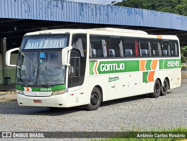 Empresa Gontijo de Transportes 20245 na cidade de Juiz de Fora, Minas Gerais, Brasil, por Antônio Carlos Rosário. Número da foto: #11729011.