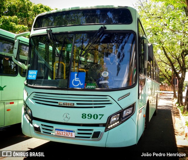 Viação Paraty 8907 na cidade de Jaú, São Paulo, Brasil, por João Pedro Henrique. ID da foto: 11733954.