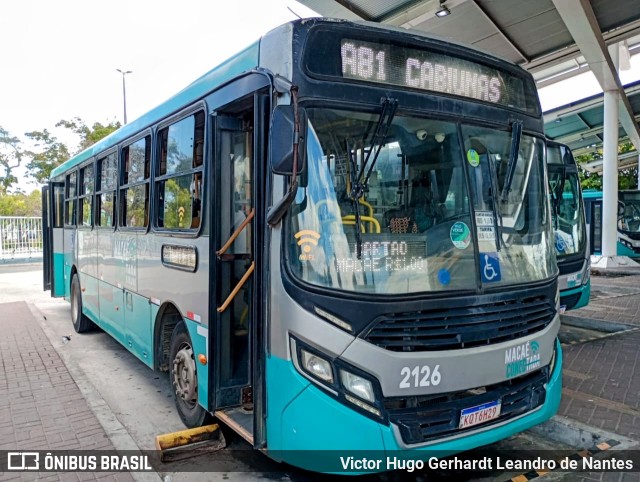 SIT Macaé Transportes 2126 na cidade de Macaé, Rio de Janeiro, Brasil, por Victor Hugo Gerhardt Leandro de Nantes. Número da foto: #11734130.