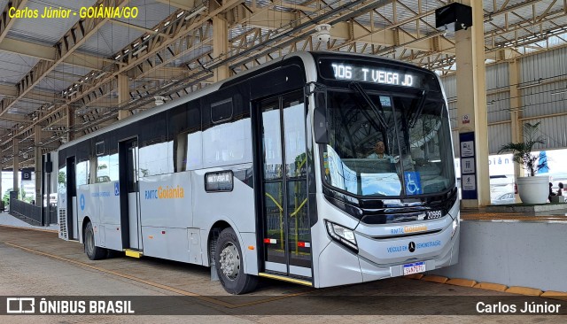 HP Transportes Coletivos 20999 na cidade de Goiânia, Goiás, Brasil, por Carlos Júnior. ID da foto: 11733376.