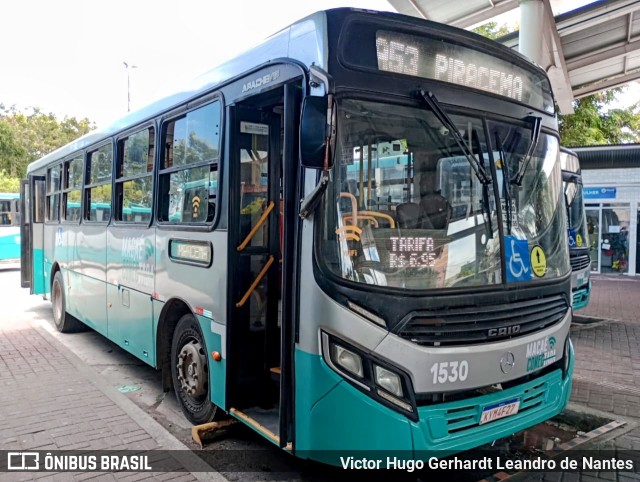 SIT Macaé Transportes 1530 na cidade de Macaé, Rio de Janeiro, Brasil, por Victor Hugo Gerhardt Leandro de Nantes. ID da foto: 11734109.