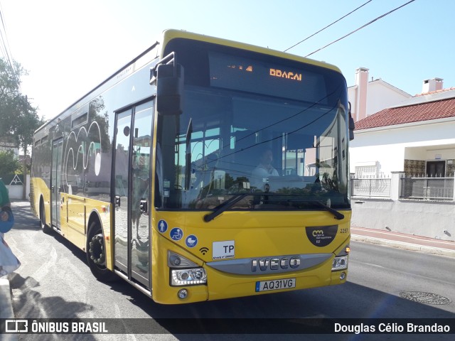 TST - Transportes Sul do Tejo 2257 na cidade de Almada, Setúbal, Portugal, por Douglas Célio Brandao. ID da foto: 11734293.