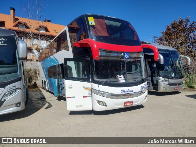 Malitur Turismo 8600 na cidade de Campos do Jordão, São Paulo, Brasil, por João Marcos William. Número da foto: #11734599.