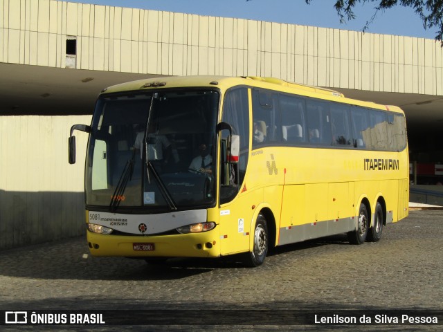 Viação Itapemirim 5081 na cidade de Caruaru, Pernambuco, Brasil, por Lenilson da Silva Pessoa. Número da foto: #11734666.