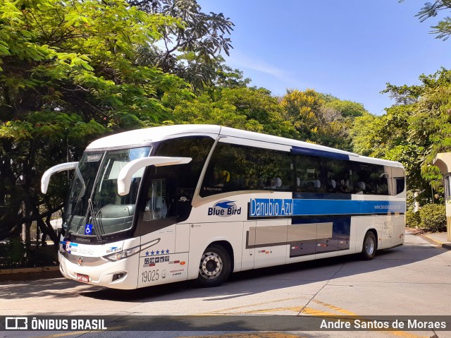 VIDA - Viação Danúbio Azul 19025 na cidade de São Paulo, São Paulo, Brasil, por Andre Santos de Moraes. Número da foto: #11734279.