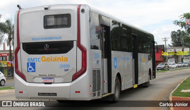 HP Transportes Coletivos 20999 na cidade de Goiânia, Goiás, Brasil, por Carlos Júnior. Número da foto: #11733344.