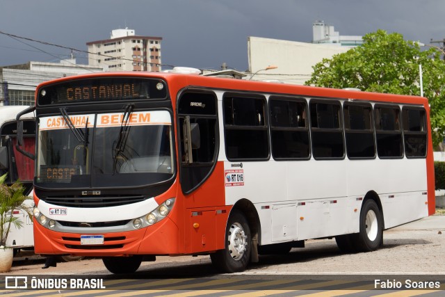 CSM Transporte e Turismo RT 016 na cidade de Belém, Pará, Brasil, por Fabio Soares. ID da foto: 11732831.