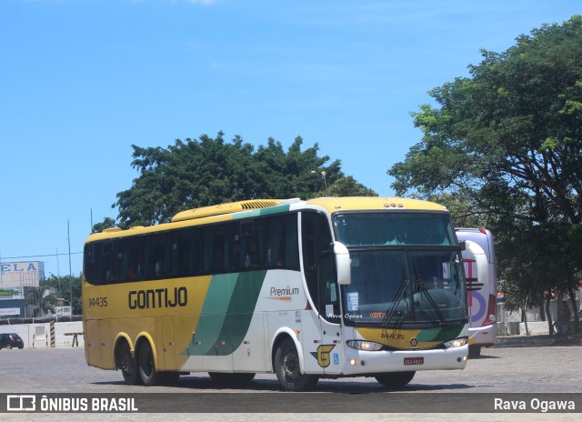 Empresa Gontijo de Transportes 14435 na cidade de Vitória da Conquista, Bahia, Brasil, por Rava Ogawa. ID da foto: 11732658.