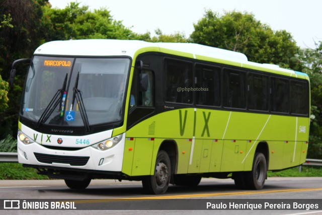VIX Transporte e Logística 5446 na cidade de Barra do Piraí, Rio de Janeiro, Brasil, por Paulo Henrique Pereira Borges. Número da foto: #11734102.