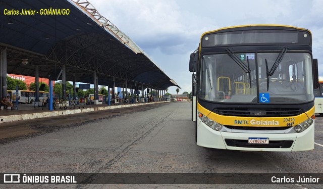 HP Transportes Coletivos 20479 na cidade de Aparecida de Goiânia, Goiás, Brasil, por Carlos Júnior. Número da foto: #11733315.