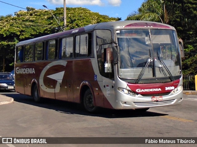 Expresso Gardenia 3430 na cidade de Três Corações, Minas Gerais, Brasil, por Fábio Mateus Tibúrcio. Número da foto: #11733867.