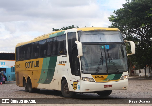 Empresa Gontijo de Transportes 12505 na cidade de Vitória da Conquista, Bahia, Brasil, por Rava Ogawa. ID da foto: 11732471.