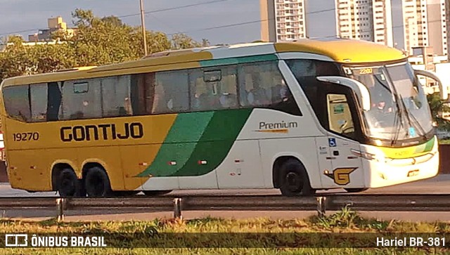 Empresa Gontijo de Transportes 19270 na cidade de Betim, Minas Gerais, Brasil, por Hariel BR-381. Número da foto: #11733609.