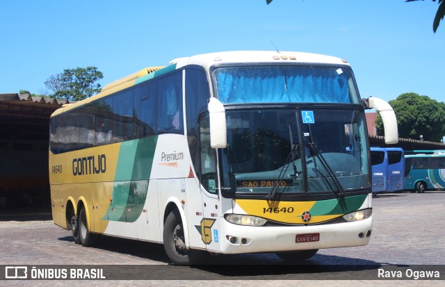 Empresa Gontijo de Transportes 14640 na cidade de Vitória da Conquista, Bahia, Brasil, por Rava Ogawa. ID da foto: 11732505.