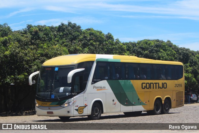 Empresa Gontijo de Transportes 21255 na cidade de Vitória da Conquista, Bahia, Brasil, por Rava Ogawa. ID da foto: 11732730.