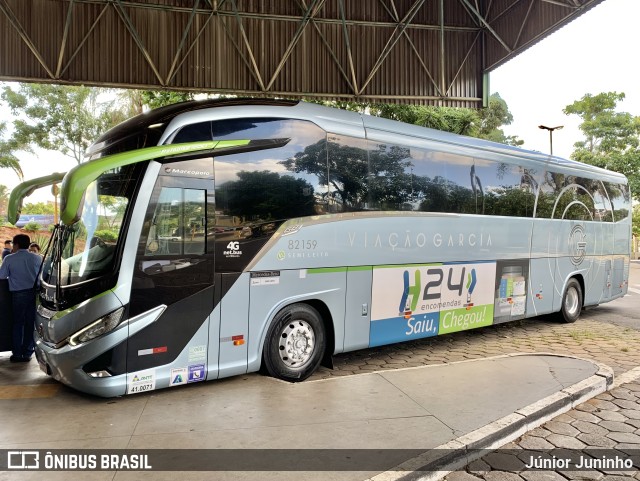 Viação Garcia 82159 na cidade de Bauru, São Paulo, Brasil, por Júnior Juninho. ID da foto: 11735944.