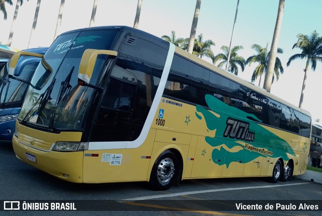 Tuti Tur Transporte e Turismo 1000 na cidade de Aparecida, São Paulo, Brasil, por Vicente de Paulo Alves. ID da foto: 11735461.