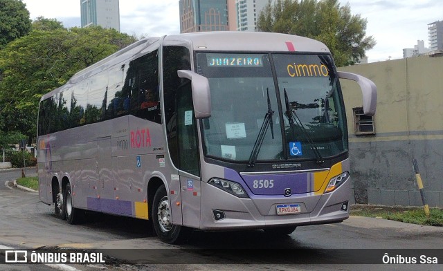 Rota Transportes Rodoviários 8505 na cidade de Salvador, Bahia, Brasil, por Ônibus Ssa. ID da foto: 11734983.