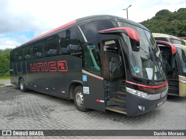 Transportes Única Petrópolis RJ 163.076 na cidade de Petrópolis, Rio de Janeiro, Brasil, por Danilo Moraes. ID da foto: 11736790.