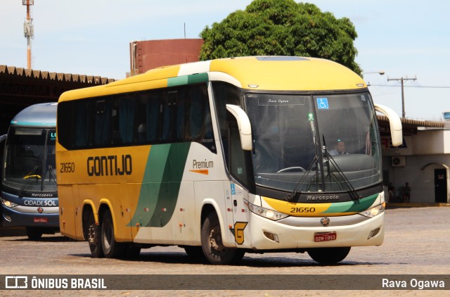 Empresa Gontijo de Transportes 21650 na cidade de Vitória da Conquista, Bahia, Brasil, por Rava Ogawa. ID da foto: 11735936.