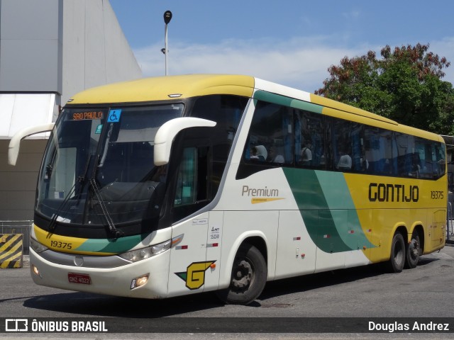 Empresa Gontijo de Transportes 19375 na cidade de Rio de Janeiro, Rio de Janeiro, Brasil, por Douglas Andrez. ID da foto: 11736460.