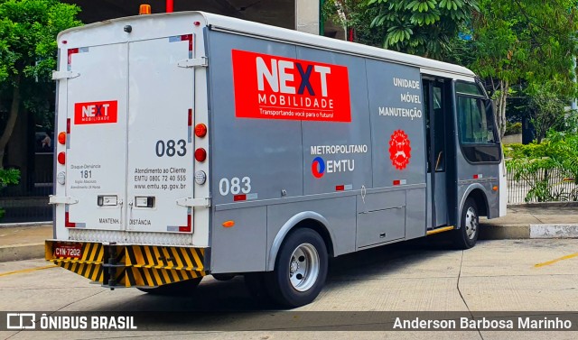 Next Mobilidade - ABC Sistema de Transporte 083 na cidade de Diadema, São Paulo, Brasil, por Anderson Barbosa Marinho. Número da foto: #11737397.