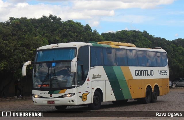 Empresa Gontijo de Transportes 14535 na cidade de Vitória da Conquista, Bahia, Brasil, por Rava Ogawa. Número da foto: #11735799.