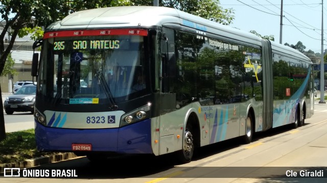Next Mobilidade - ABC Sistema de Transporte 8323 na cidade de São Paulo, São Paulo, Brasil, por Cle Giraldi. Número da foto: #11736975.