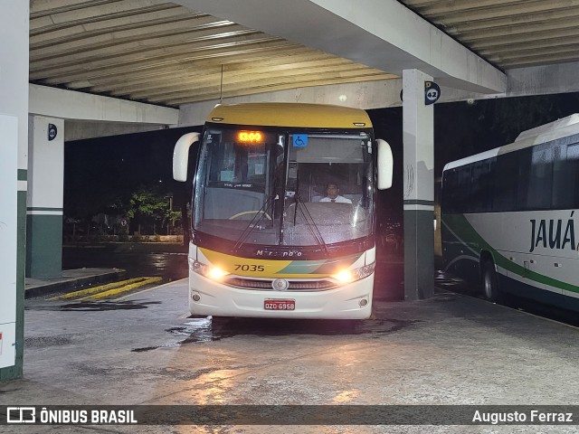 Empresa Gontijo de Transportes 7035 na cidade de Salvador, Bahia, Brasil, por Augusto Ferraz. Número da foto: #11735312.