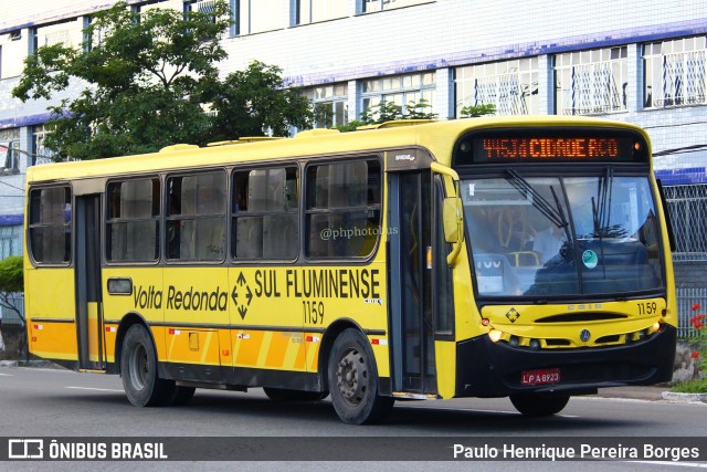 Viação Sul Fluminense 1159 na cidade de Volta Redonda, Rio de Janeiro, Brasil, por Paulo Henrique Pereira Borges. Número da foto: #11737164.
