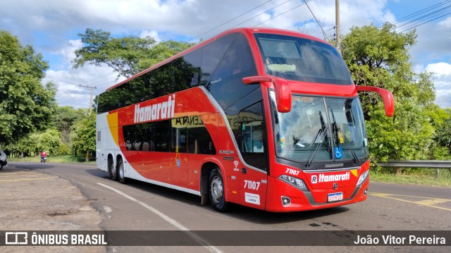 Expresso Itamarati 71107 na cidade de Fernandópolis, São Paulo, Brasil, por João Vitor Pereira. Número da foto: #11735449.