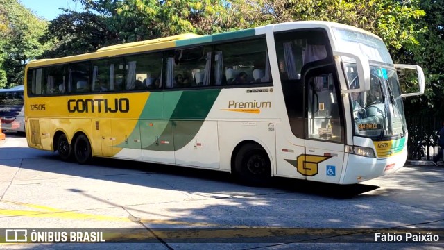 Empresa Gontijo de Transportes 12505 na cidade de São Paulo, São Paulo, Brasil, por Fábio Paixão. ID da foto: 11735219.