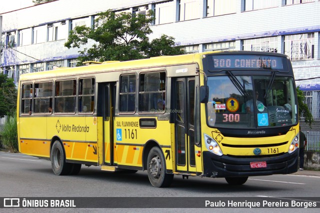 Viação Sul Fluminense 1161 na cidade de Volta Redonda, Rio de Janeiro, Brasil, por Paulo Henrique Pereira Borges. Número da foto: #11737172.