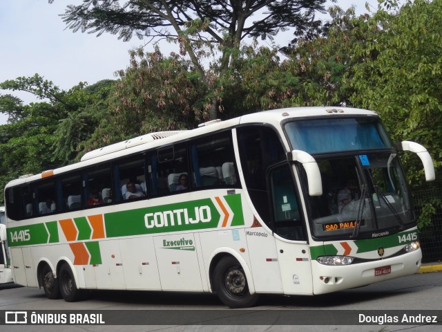 Empresa Gontijo de Transportes 14415 na cidade de São Paulo, São Paulo, Brasil, por Douglas Andrez. ID da foto: 11736454.