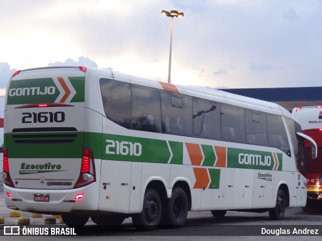 Empresa Gontijo de Transportes 21610 na cidade de Goiânia, Goiás, Brasil, por Douglas Andrez. Número da foto: #11736466.