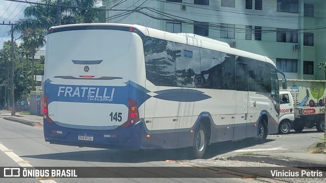 Fratelli Transporte e Turismo 145 na cidade de Joinville, Santa Catarina, Brasil, por Vinicius Petris. Número da foto: #11736481.