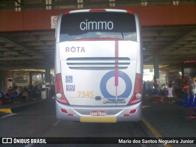 Rota Transportes Rodoviários 7345 na cidade de Feira de Santana, Bahia, Brasil, por Mario dos Santos Nogueira Junior. Número da foto: #11734999.
