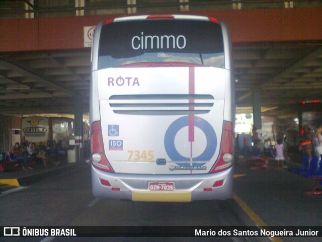 Rota Transportes Rodoviários 7345 na cidade de Feira de Santana, Bahia, Brasil, por Mario dos Santos Nogueira Junior. ID da foto: 11734999.