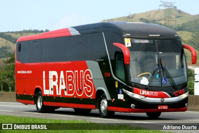 Lirabus 12169 na cidade de Roseira, São Paulo, Brasil, por Adriano Duarte. Número da foto: #11737352.