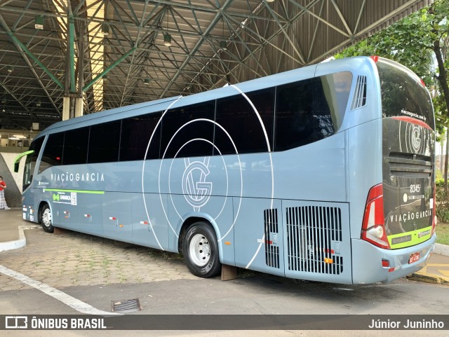 Viação Garcia 8345 na cidade de Bauru, São Paulo, Brasil, por Júnior Juninho. Número da foto: #11735858.