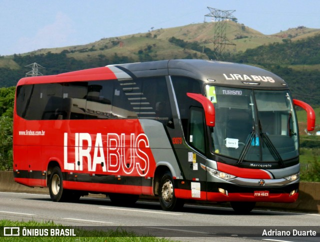 Lirabus 13073 na cidade de Roseira, São Paulo, Brasil, por Adriano Duarte. Número da foto: #11737359.