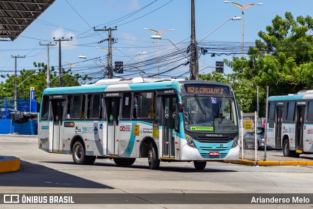 Empresa Santa Maria 20603 na cidade de Fortaleza, Ceará, Brasil, por Arianderso Melo. Número da foto: #11739363.