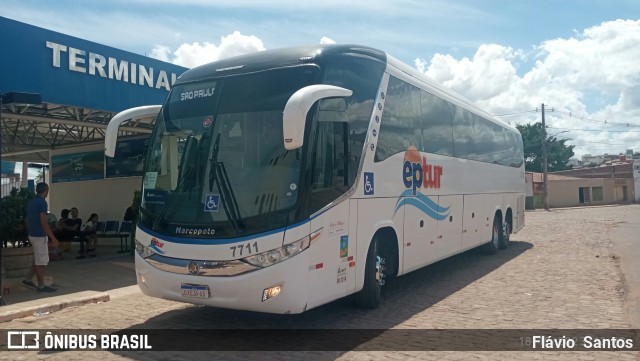 EPTur Turismo 7711 na cidade de Barra da Estiva, Bahia, Brasil, por Flávio  Santos. Número da foto: #11737893.